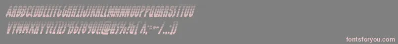 grendelsmothergradital Font – Pink Fonts on Gray Background