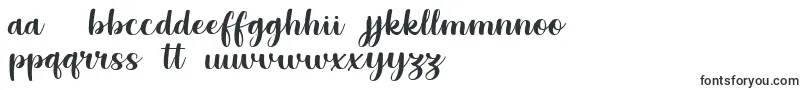 Grestal Script Demo-Schriftart – rumänische Schriften