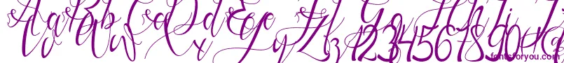 Gresthine Font – Purple Fonts