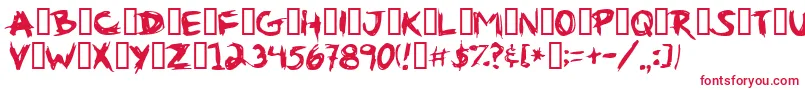 GRIBOUIL Font – Red Fonts