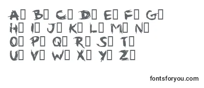 GRIBOUIL Font