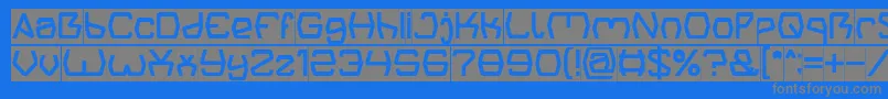 More about Groovy Kind Of Life Inverse Font Groovy Kind Of Life Inverse Font – Gray Fonts on Blue Background