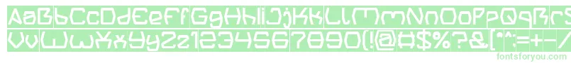 Groovy Kind Of Life Inverse-fontti – vihreät fontit