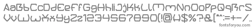 Groovy Kind Of Life light-fontti – harmaat kirjasimet valkoisella taustalla