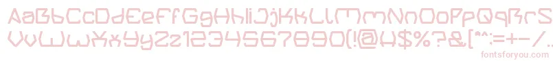 Шрифт Groovy Kind Of Life light – розовые шрифты