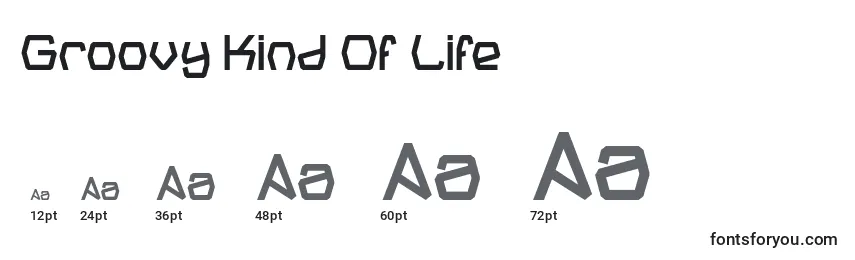 Groovy Kind Of Life Font Sizes