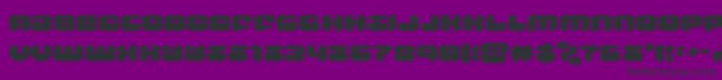 groovysmoothie Font – Black Fonts on Purple Background