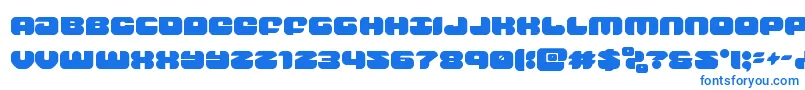 groovysmoothie Font – Blue Fonts on White Background