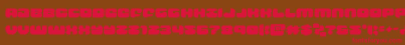 groovysmoothie Font – Red Fonts on Brown Background