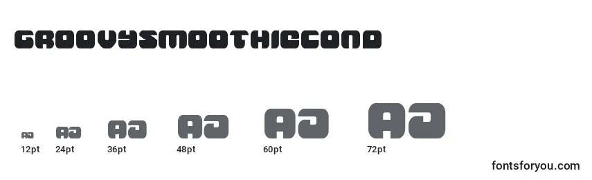 Groovysmoothiecond Font Sizes