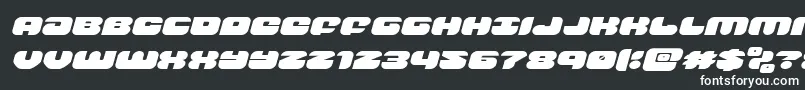 Шрифт groovysmoothieexpandital – белые шрифты