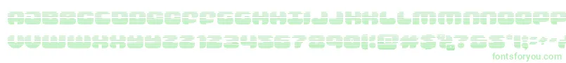 groovysmoothiegrad-Schriftart – Grüne Schriften auf weißem Hintergrund