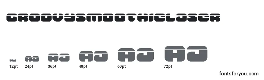 Groovysmoothielaser Font Sizes