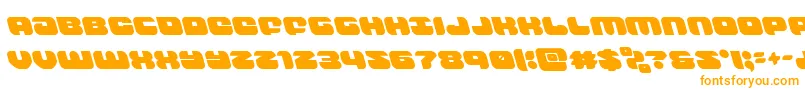 groovysmoothieleft Font – Orange Fonts on White Background