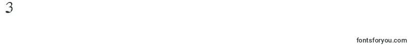 GROTTO Font – Fonts for Digit 3