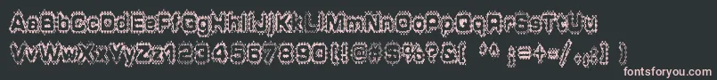 GRUNP    Font – Pink Fonts on Black Background