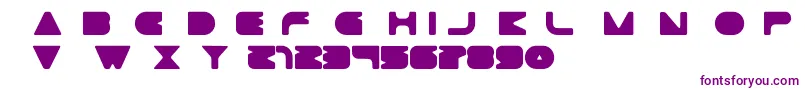 Gtek Minimal otf Font – Purple Fonts on White Background