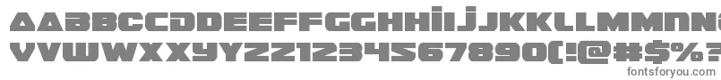 フォントguardian2 – 白い背景に灰色の文字