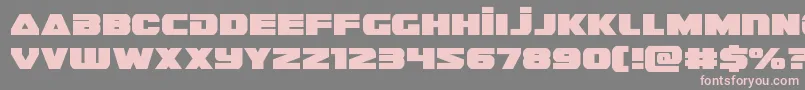 guardian2 Font – Pink Fonts on Gray Background