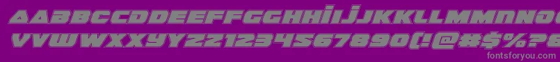 Police guardian2acadital – polices grises sur fond violet