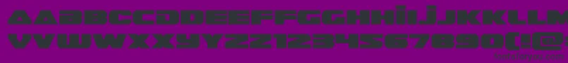 guardian2expand Font – Black Fonts on Purple Background