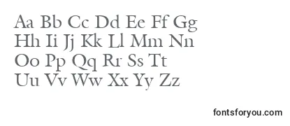Review of the ItcGalliardLtRoman Font