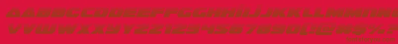 More about guardian2gradital Font guardian2gradital Font – Brown Fonts on Red Background