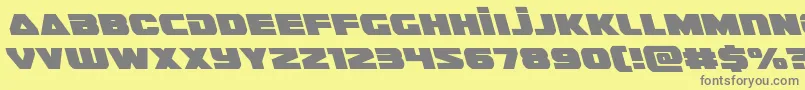 More about guardian2left Font guardian2left Font – Gray Fonts on Yellow Background