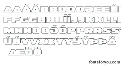guardian2out font – icelandic Fonts