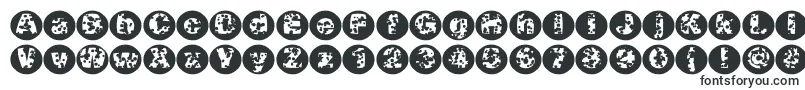 Шрифт Swisscheesecircles – шрифты, начинающиеся на S