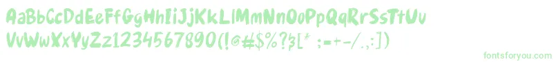 Gudnite Font – Green Fonts