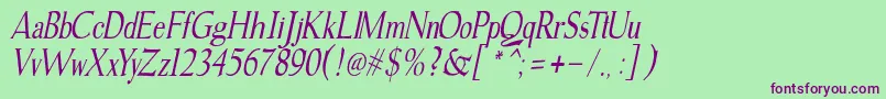 More about gudvayne italic Font gudvayne italic Font – Purple Fonts on Green Background