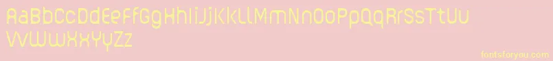 More about GUHLY Light reduced Font GUHLY Light reduced Font – Yellow Fonts on Pink Background