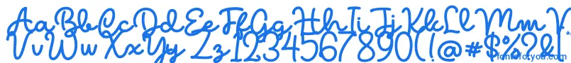 Gulali Font – Blue Fonts