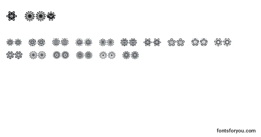 Czcionka Gullar – alfabet, cyfry, specjalne znaki