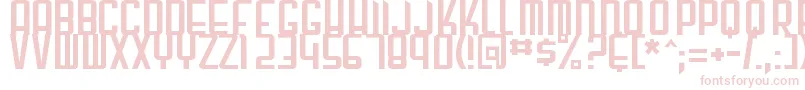 gunblade Font – Pink Fonts on White Background