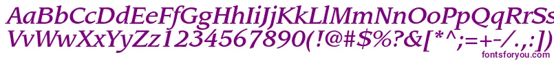 LeawoodstdMediumitalic-fontti – violetit fontit