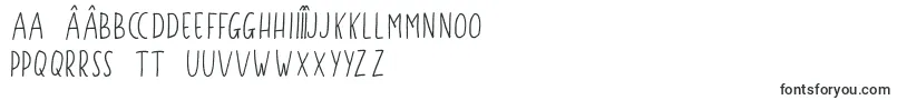 Gustisans Regular-Schriftart – rumänische Schriften