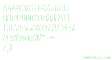 Gustisans Regular font – Green Fonts