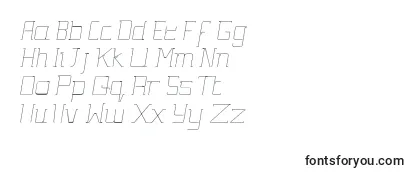 フォントGutsy Italic