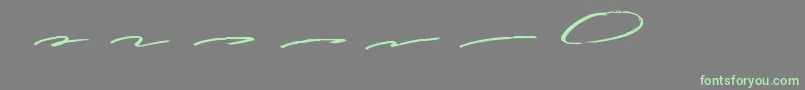 fuente Guttenwell Swash – Fuentes Verdes Sobre Fondo Gris