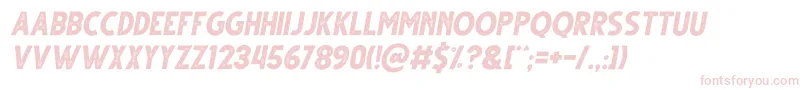 Gutter Rust Italicフォントについての詳細 フォントGutter Rust Italic – ピンクのフォント
