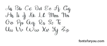 Обзор шрифта Guyona