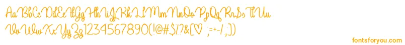 Lisätietoja Guys My Age -fontista Guys My Age -fontti – oranssit fontit