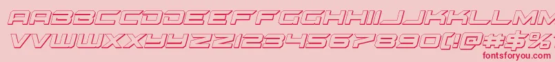 More about gypsykiller3dital Font gypsykiller3dital Font – Red Fonts on Pink Background