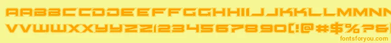 More about gypsykilleracad Font gypsykilleracad Font – Orange Fonts on Yellow Background