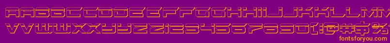 Más sobre la fuente gypsykillerbullet fuente gypsykillerbullet – Fuentes Naranjas Sobre Fondo Morado