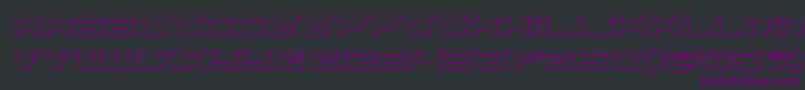 Weitere Informationen zur gypsykillerbullet-Schriftart gypsykillerbullet-Schriftart – Violette Schriften auf schwarzem Hintergrund