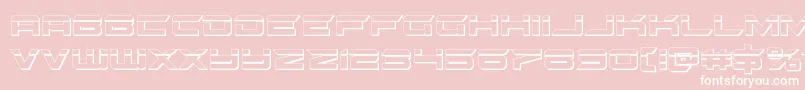gypsykillerbullet Font – White Fonts on Pink Background