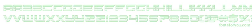 gypsykillerchrome Font – Green Fonts on White Background